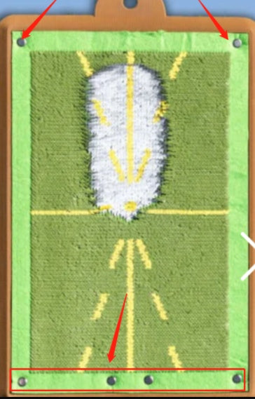 Golf Impact Feedback Mat