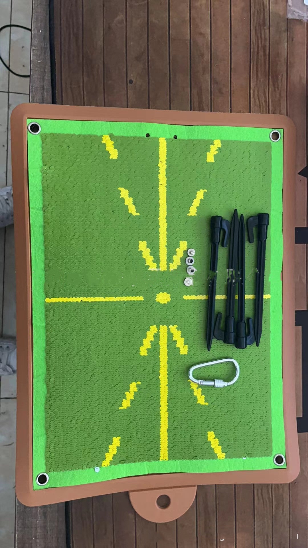 Golf Impact Feedback Mat
