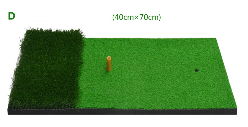 Golf Hitting Mat for Indoor Practice and Mini Golf