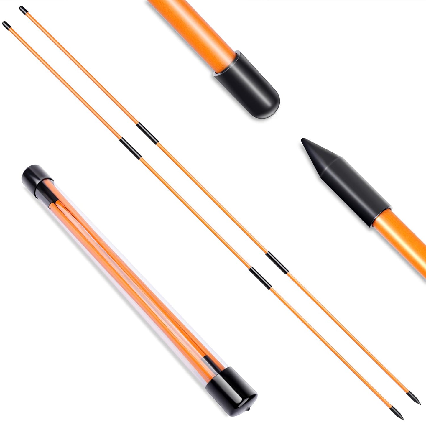 Collapsible Golf Alignment Sticks (2-Pack)